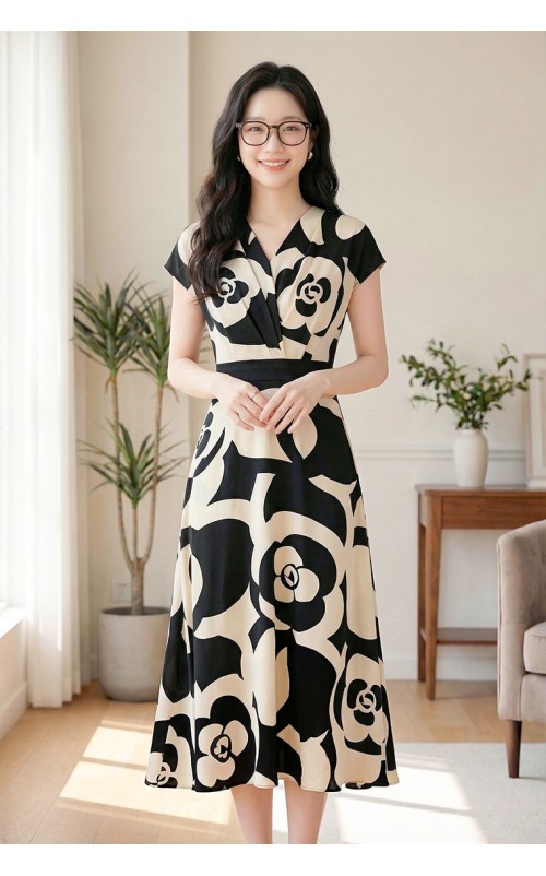 4✮- OYFRY307 - Midi Dress