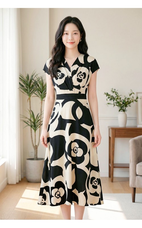 4✮- OYFRY307 - Midi Dress