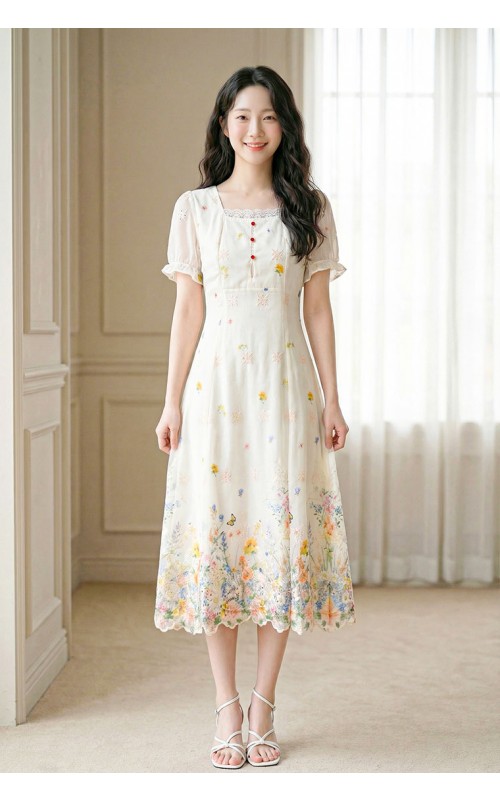 4✮- OYFRY370 - Midi Dress