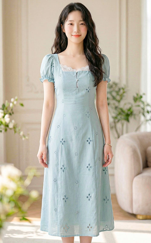 4✮- OYFRY372 - Midi Dress