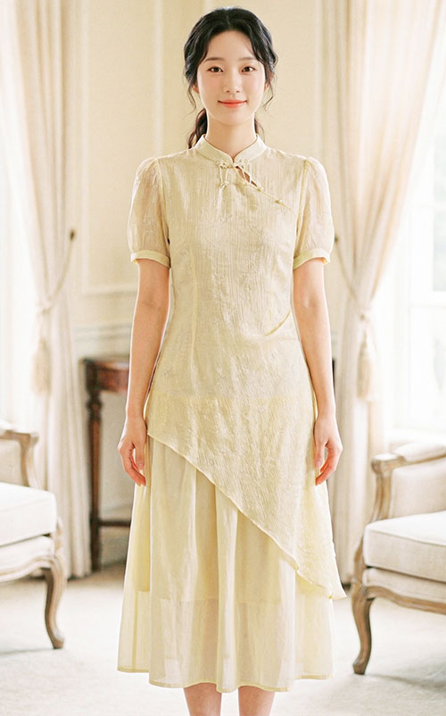 4✮- OYFRY376 - Midi Dress