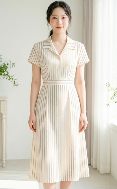 4✮- OYFRY417 - Knee Dress