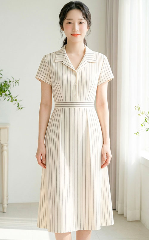 4✮- OYFRY417 - Knee Dress