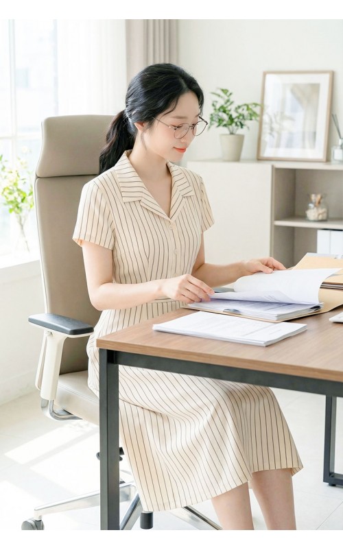 4✮- OYFRY417 - Knee Dress