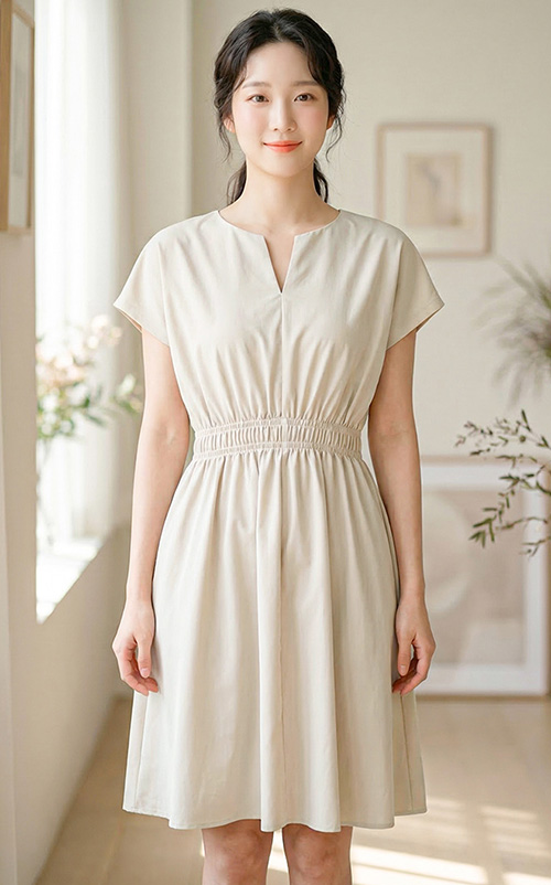 4✮- OYFRY453 - Knee Dress