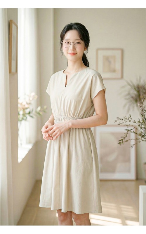 4✮- OYFRY453 - Knee Dress