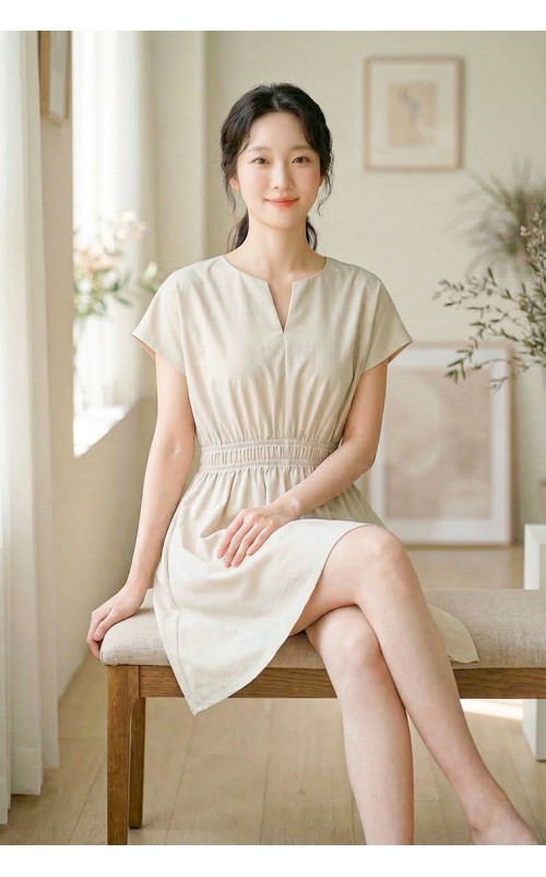 4✮- OYFRY453 - Knee Dress