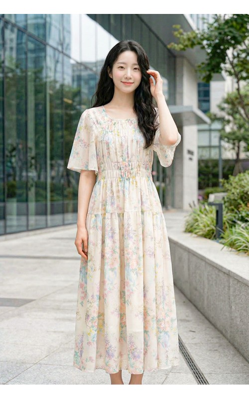 4✮- OYFRY484 - Midi Dress