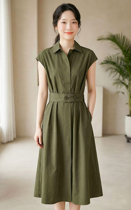 4✮- OYFRY506 - Midi Dress