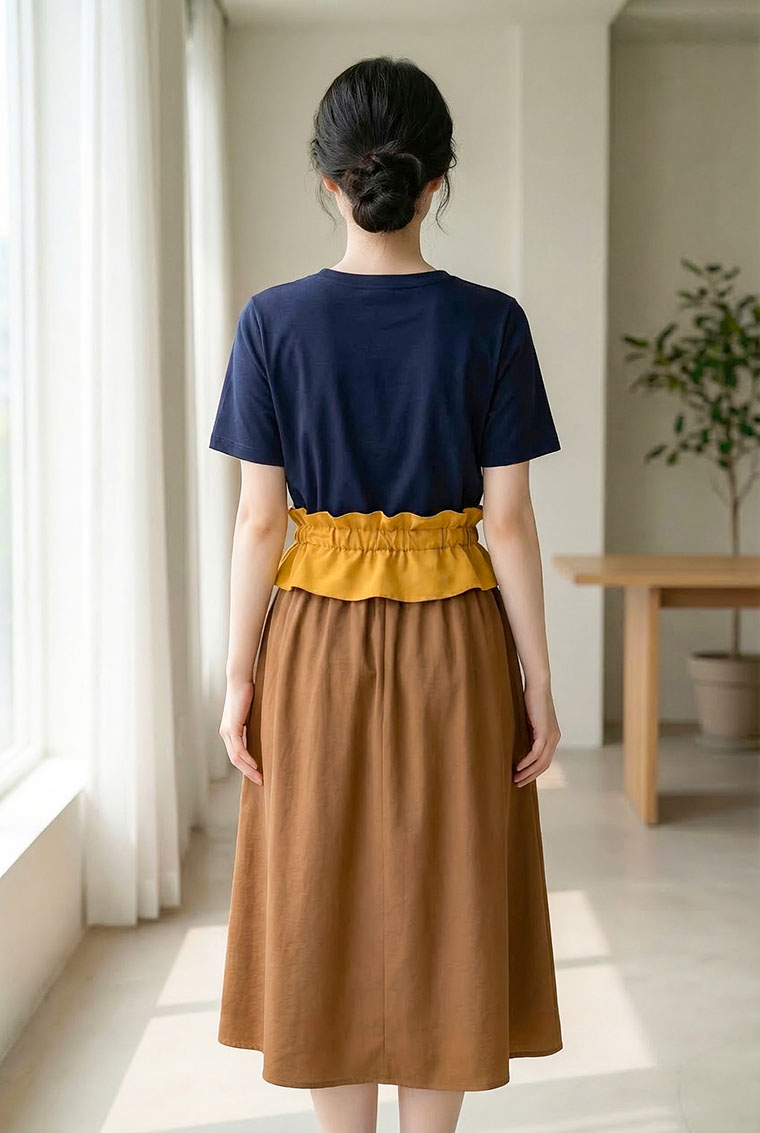 4✮- OYFRY580 - Knee Dress