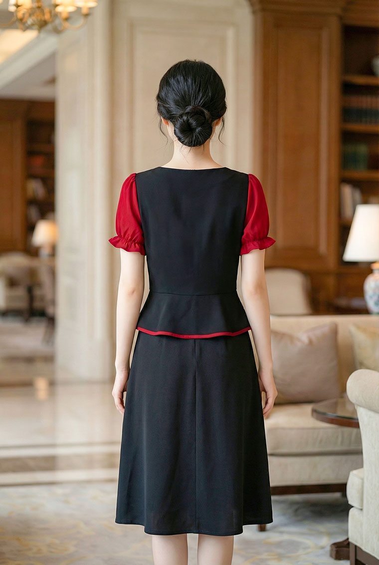 4✮- OZFRY1561 - Knee Dress