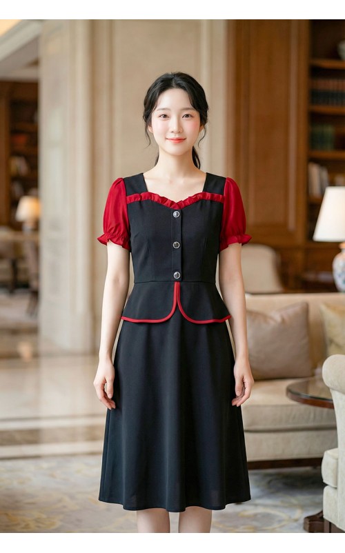 4✮- OZFRY1561 - Knee Dress