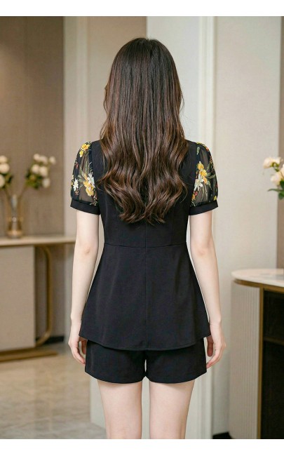 4✮- OZFRY1570 - Set (Top+Shorts)