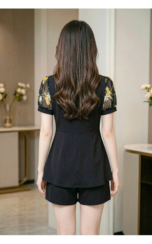 4✮- OZFRY1570 - Set (Top+Shorts)