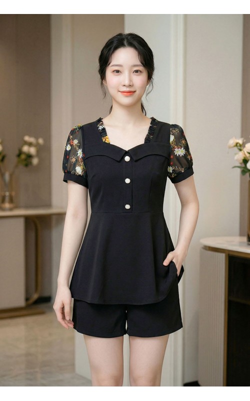 4✮- OZFRY1570 - Set (Top+Shorts)