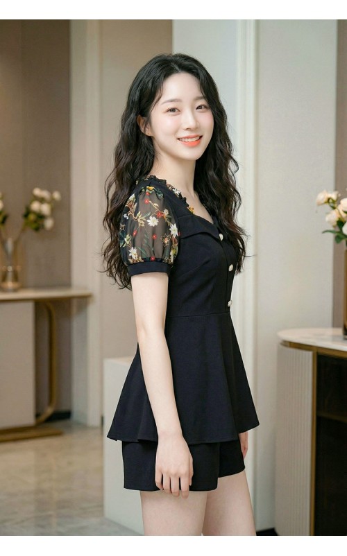 4✮- OZFRY1570 - Set (Top+Shorts)