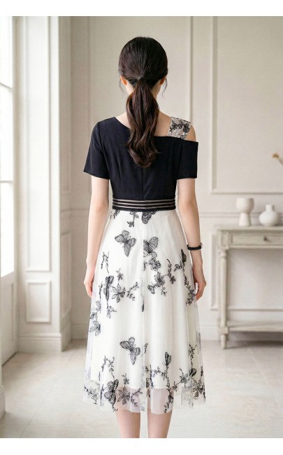 4✮- OZFRY1580 - Knee Dress