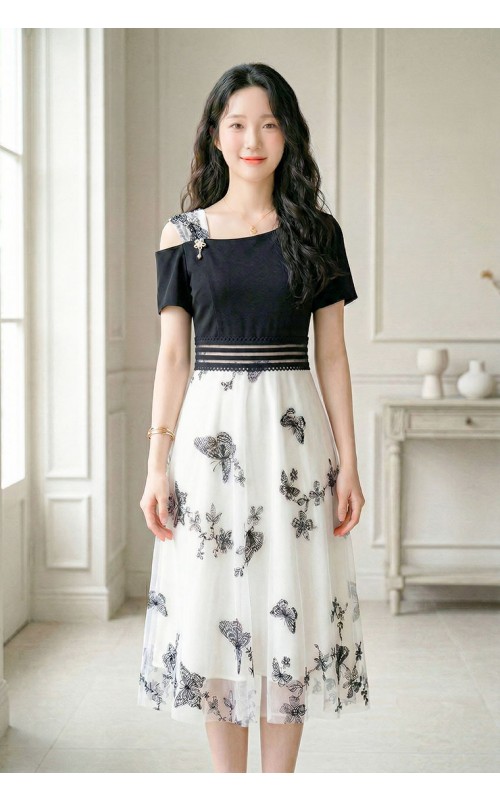 4✮- OZFRY1580 - Knee Dress