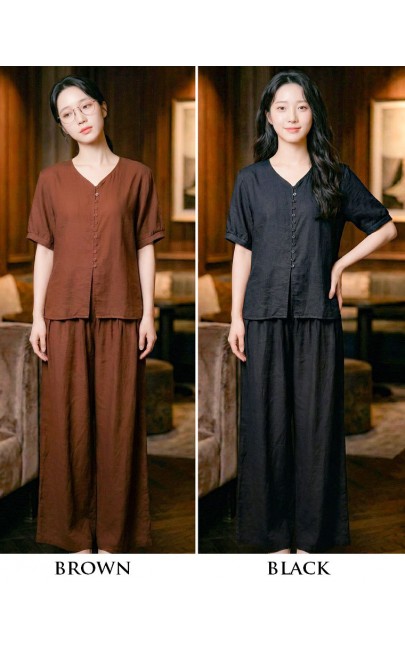 4✮- OZFRY1631 - Set (Top+Pants)