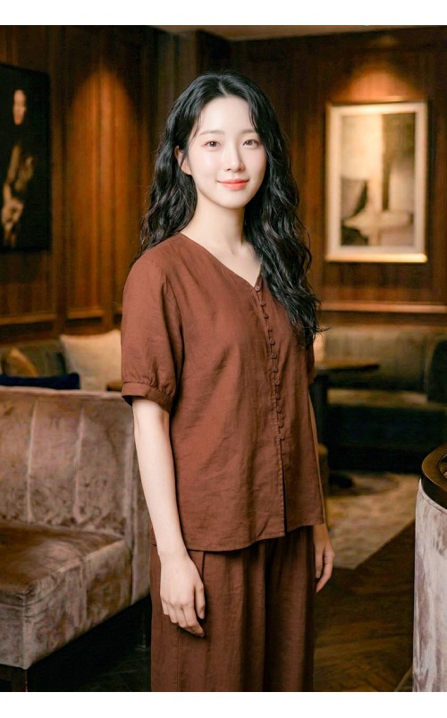 4✮- OZFRY1631 - Set (Top+Pants)