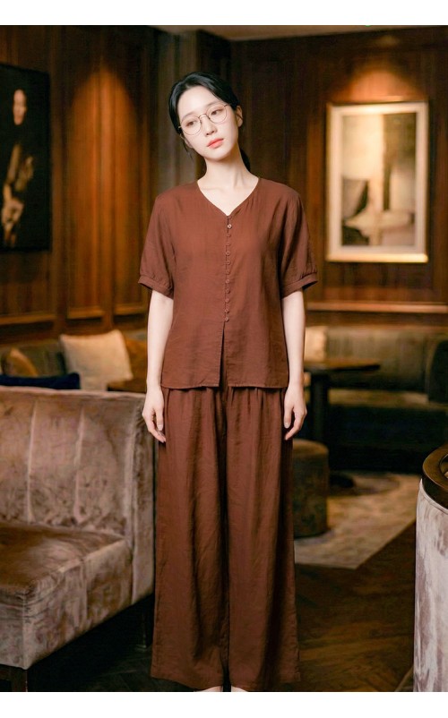 4✮- OZFRY1631 - Set (Top+Pants)