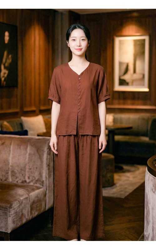 4✮- OZFRY1631 - Set (Top+Pants)