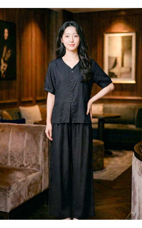 4✮- OZFRY1631 - Set (Top+Pants)