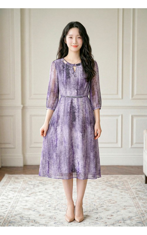 4✮- OZFRY1645 - Midi Dress