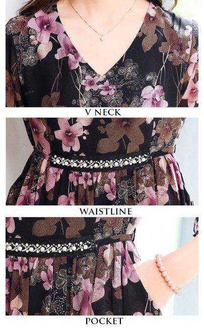 4✮- OZFRY1646 - Midi Dress