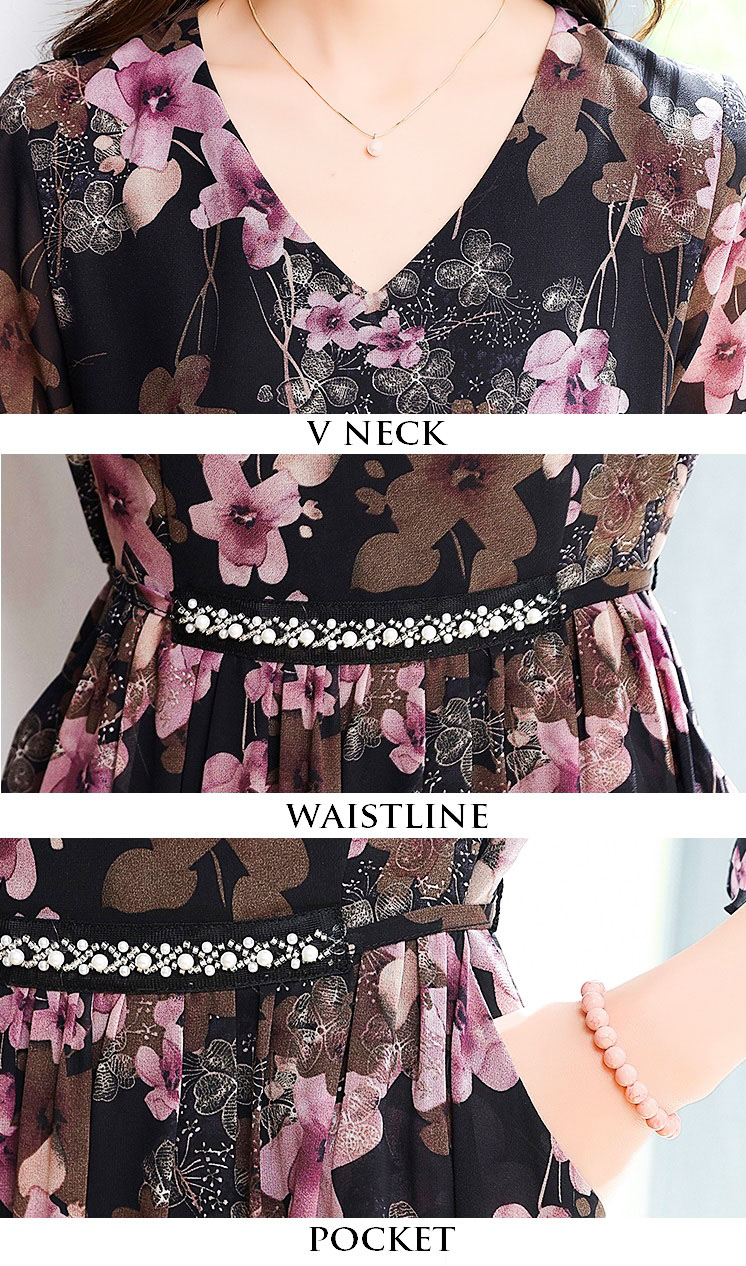 4✮- OZFRY1646 - Midi Dress