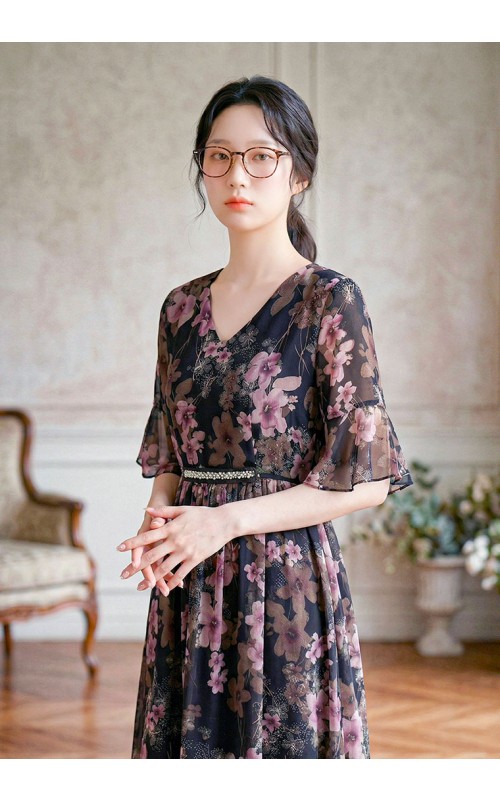 4✮- OZFRY1646 - Midi Dress