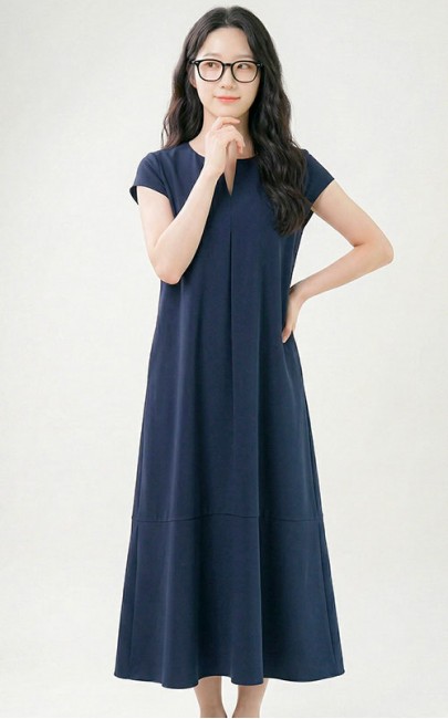 4✮- OZFRY1649 - Midi Dress