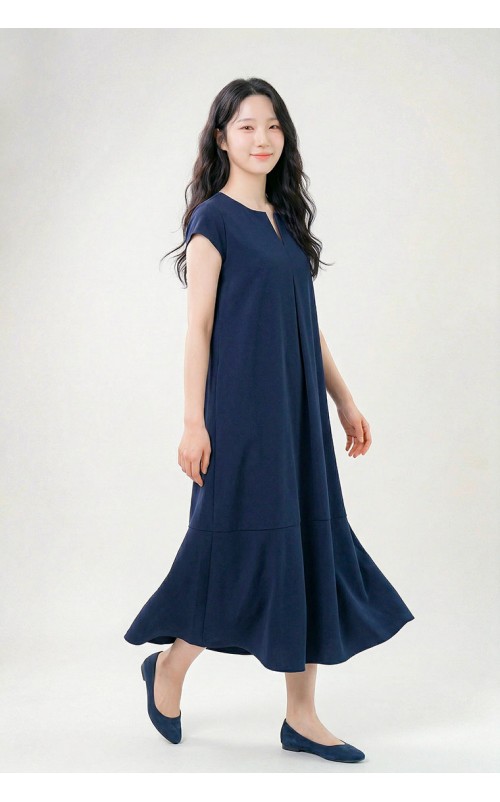 4✮- OZFRY1649 - Midi Dress