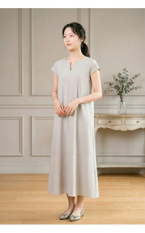 4✮- OZFRY1649 - Midi Dress
