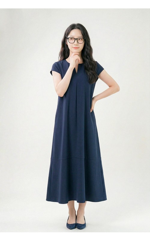 4✮- OZFRY1649 - Midi Dress