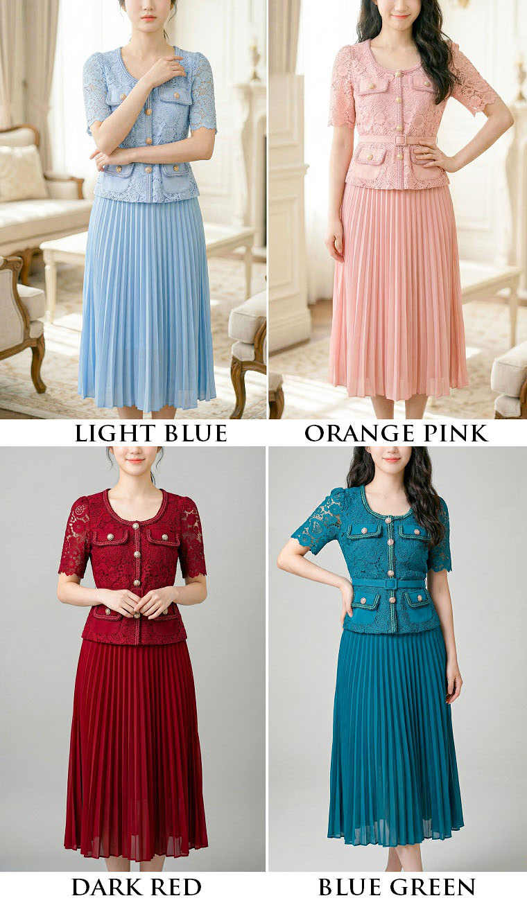 4✮- OZFRY1760 / RY1759 / RY1761/ RY1762 - Midi Dress