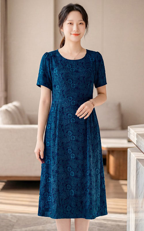 4✮- OZFRY1908 - Knee Dress