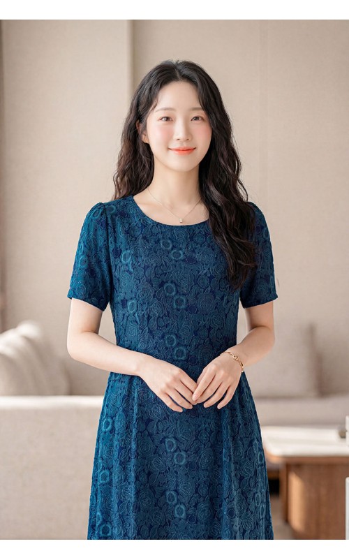 4✮- OZFRY1908 - Knee Dress