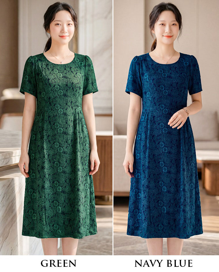 4✮- OZFRY1908 - Knee Dress