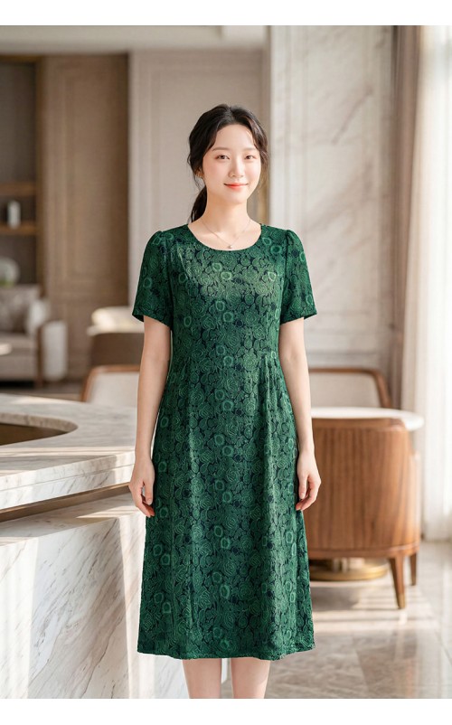 4✮- OZFRY1908 - Knee Dress