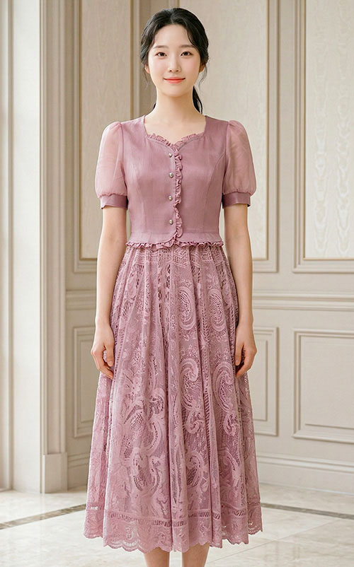 4✮- OZFRY1930 - Midi Dress (XS-3XL)