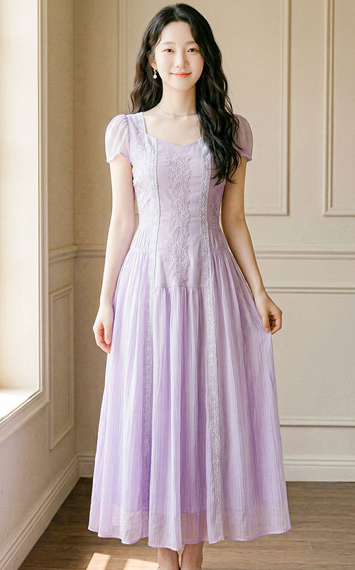 4✮- OZFRY2032 - Midi Dress