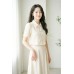 4✮- OZFRY2056 - Midi Dress (Cardigan+Dress)