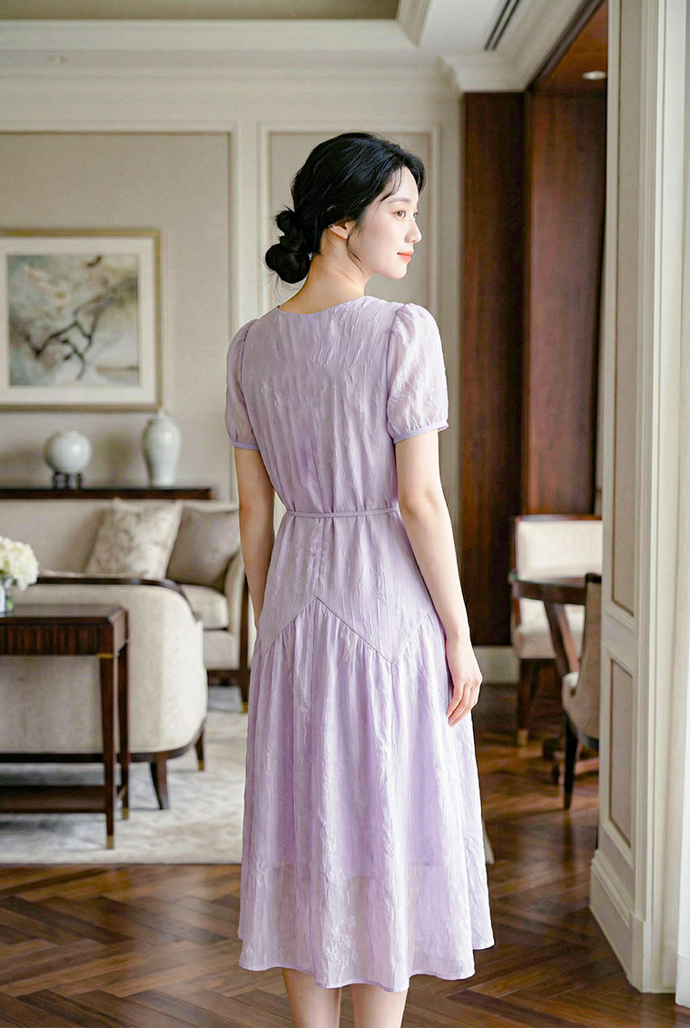 4✮- OZFRY2070 - Knee Dress