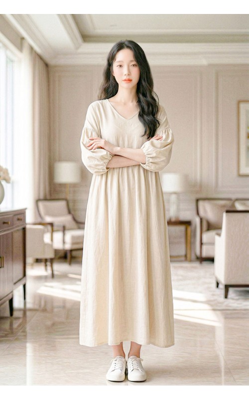 4✮- OZFRY2158 - Midi Dress