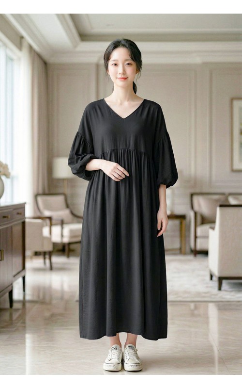 4✮- OZFRY2158 - Midi Dress