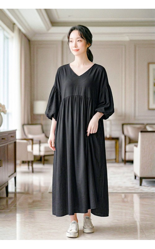 4✮- OZFRY2158 - Midi Dress