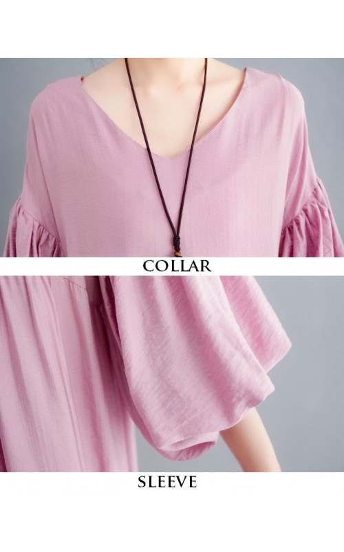 4✮- OZFRY2158 - Midi Dress