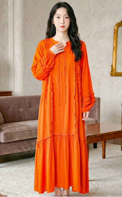 4✮- OZFRY2167 - Maxi Dress