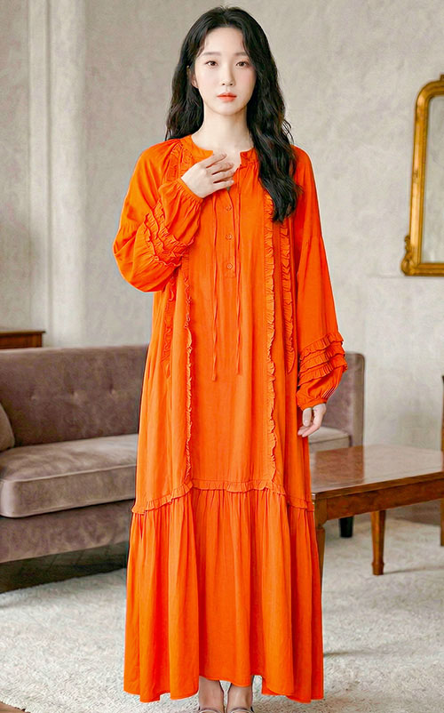 4✮- OZFRY2167 - Maxi Dress